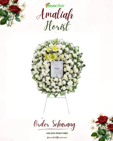 Krans Bunga Duka Arab Melayu